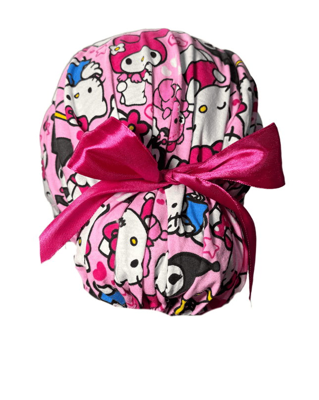 Gorro Medicoquirúrgico Hellokitty, Kuromi Y My Melody Liston - Every Medical -  Dr. Gorrito