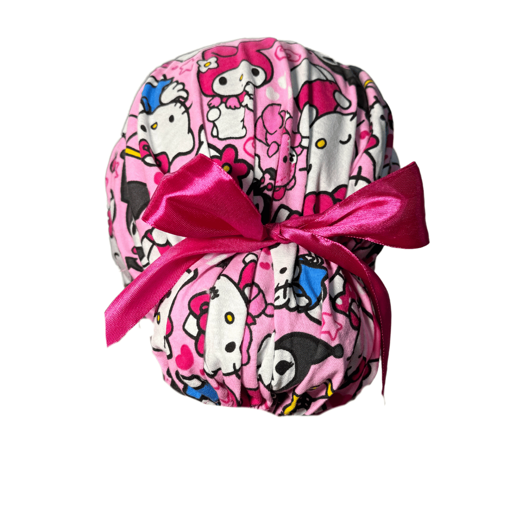 Gorro Medicoquirúrgico Hellokitty, Kuromi Y My Melody Liston - Every Medical -  Dr. Gorrito