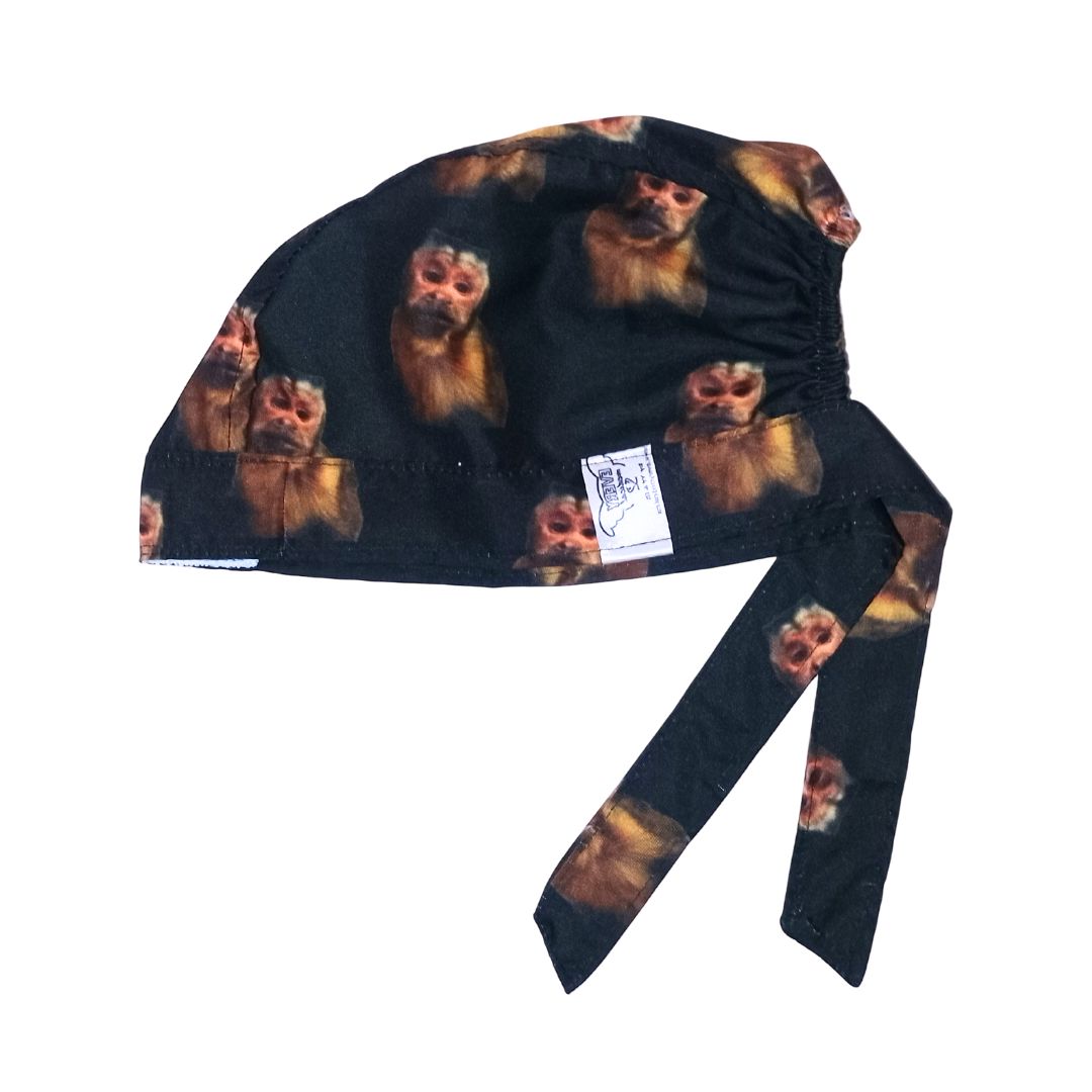 Gorro Medico Quirúrgico Changuito George Doctor Meme Hospita Negro 3