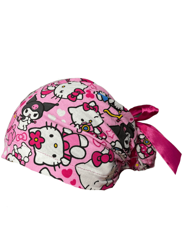 Gorro Medicoquirúrgico Hellokitty, Kuromi Y My Melody Liston - Every Medical -  Dr. Gorrito