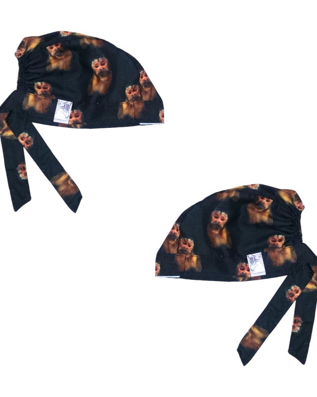 Gorro Medico Quirúrgico Changuito George Doctor Meme Hospita Negro 3