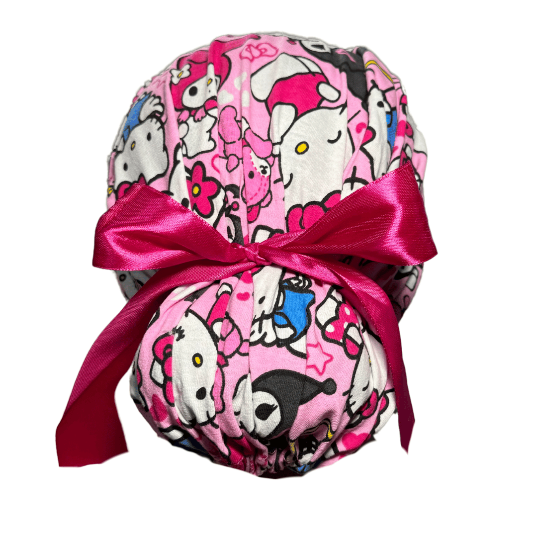 Gorro Medicoquirúrgico Hellokitty, Kuromi Y My Melody Liston - Every Medical -  Dr. Gorrito