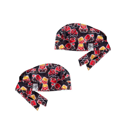 Gorro Medico Quirúrgico - Intensamente - Inside Out - Emociones - Furia