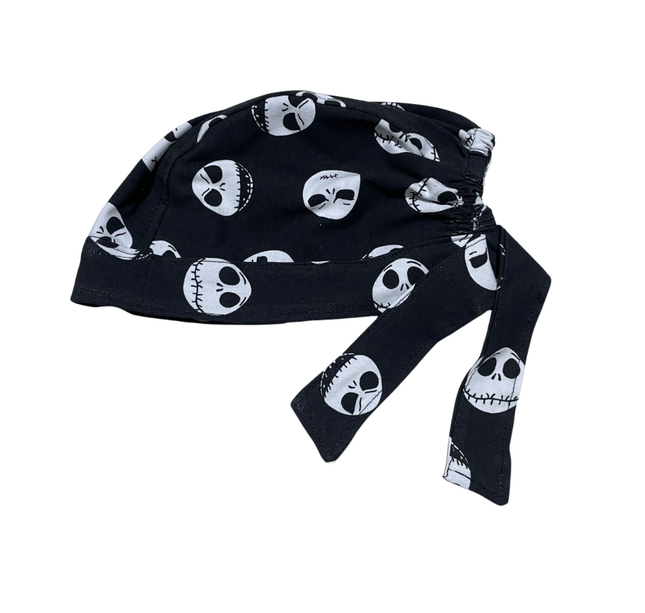 Gorro Medico Quirúrgico - El Extraño Mundo De Jack 3 - Antifudor- negro 3