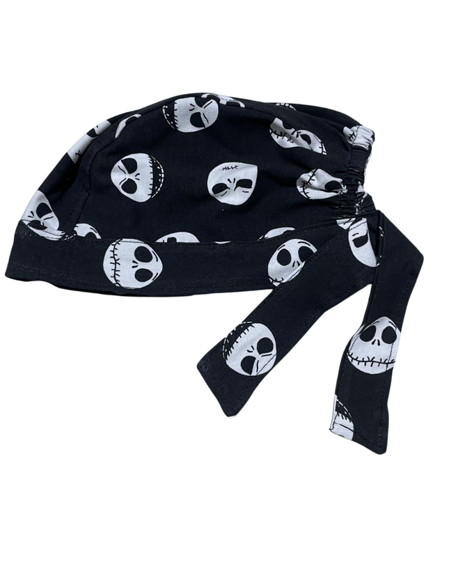Gorro Medico Quirúrgico - El Extraño Mundo De Jack 3 - Antifudor- negro 3