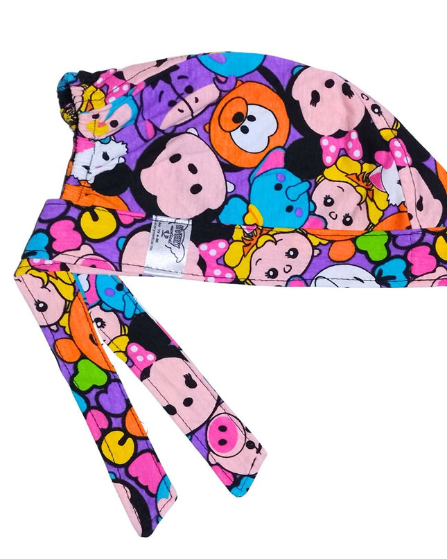 Gorro Quirúrgico Disney Puff, Algodon - Antisudor Lila