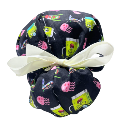 Gorro Medico Quirúrgico Bob Esponja Listones - Antisudor