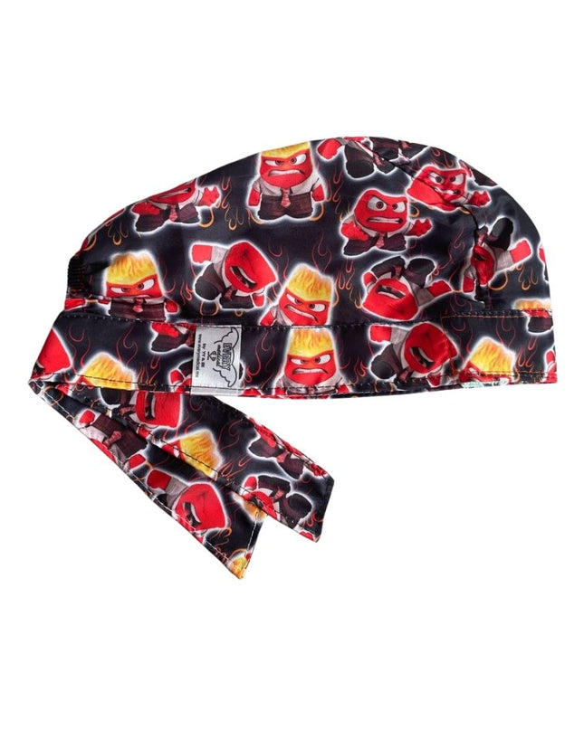 Gorro Medico Quirúrgico - Intensamente - Inside Out - Emociones - Furia