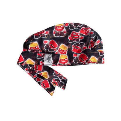 Gorro Medico Quirúrgico - Intensamente - Inside Out - Emociones - Furia