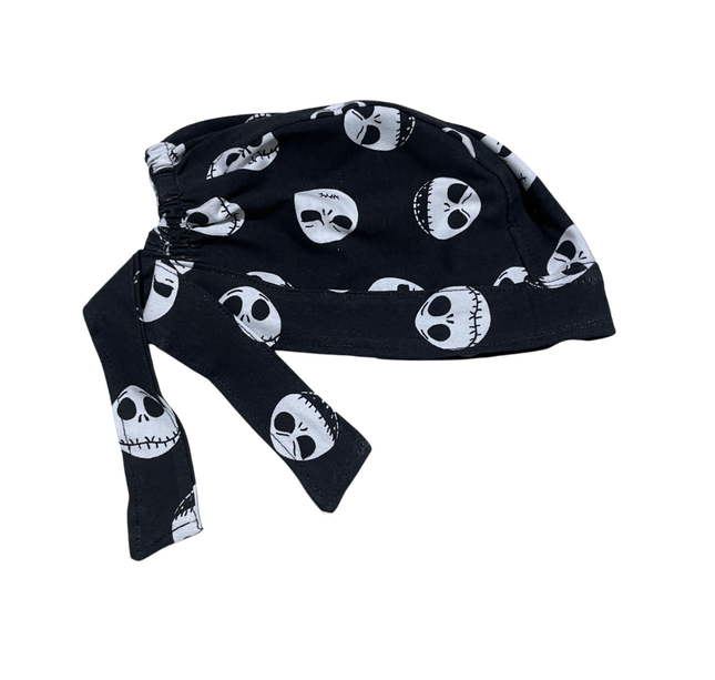 Gorro Medico Quirúrgico - El Extraño Mundo De Jack 3 - Antifudor- negro 3