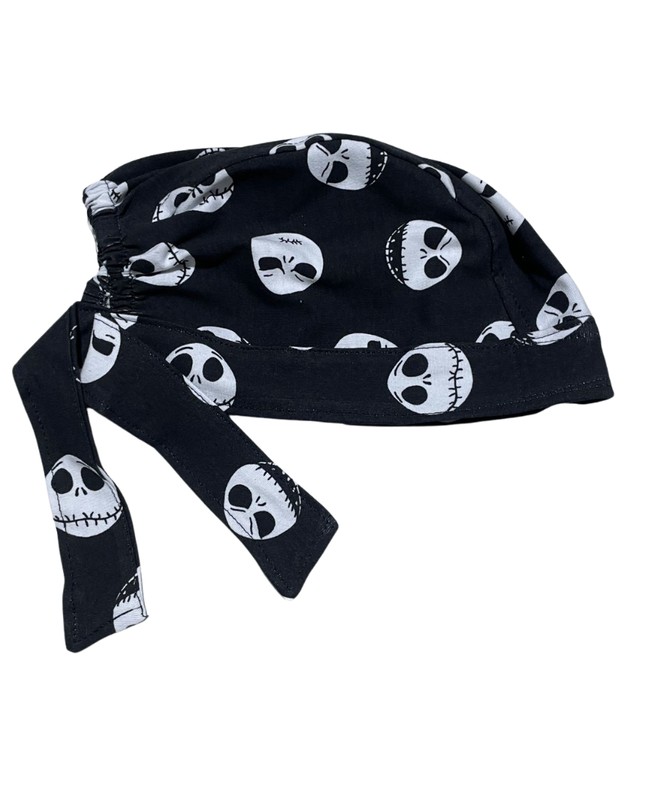 Gorro Medico Quirúrgico - El Extraño Mundo De Jack 3 - Antifudor- negro 3