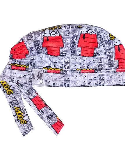 Gorro Quirúrgico Estampado CASITA ROJA