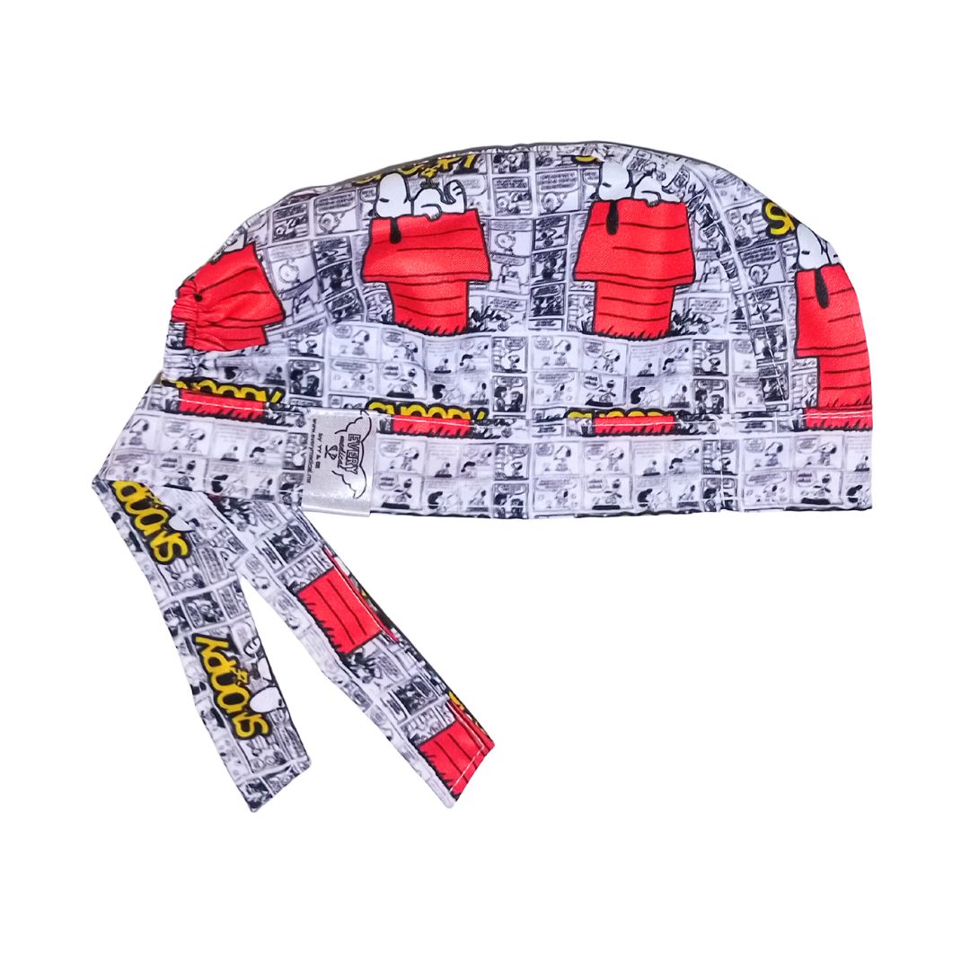 Gorro Quirúrgico Estampado CASITA ROJA