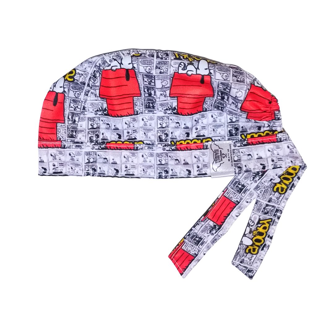Gorro Quirúrgico Estampado CASITA ROJA