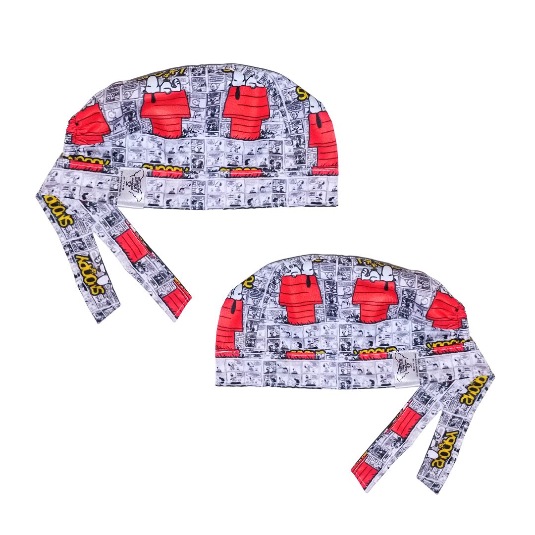 Gorro Quirúrgico Estampado CASITA ROJA