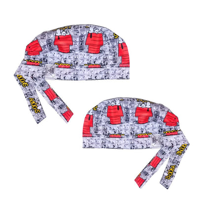 Gorro Quirúrgico Estampado CASITA ROJA