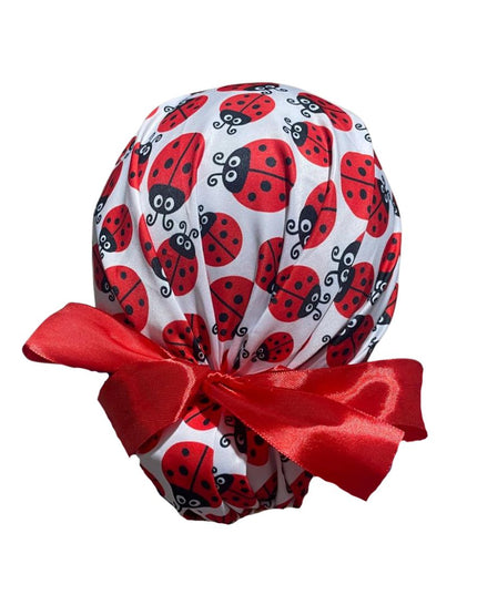 Gorro Medico Quirúrgico - Catarina - Listón - Rojo