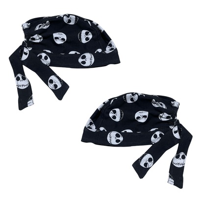 Gorro Medico Quirúrgico - El Extraño Mundo De Jack 3 - Antifudor- negro 3