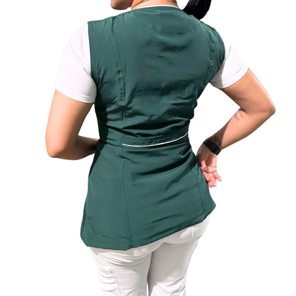 Chaleco Enfermería Clinico Quirurgico Dama CUELLO V Hospital