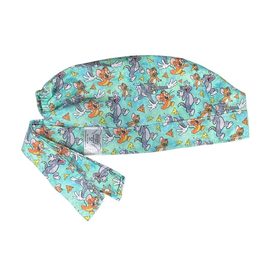 Gorro Medico Quirúrgico - Tom Y Jerry - Gato Y Ratón