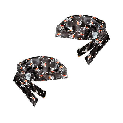 Gorro Medico Quirúrgico  - One Piece Luffy - Negro
