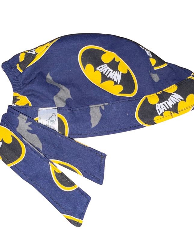 Gorro Quirúrgico Medico - Batman - AZUL MARINO)