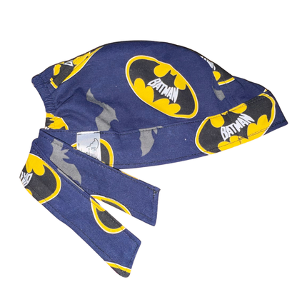 Gorro Quirúrgico Medico - Batman - AZUL MARINO)