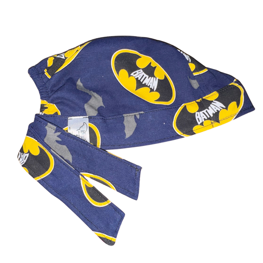 Gorro Quirúrgico Medico - Batman - AZUL MARINO)