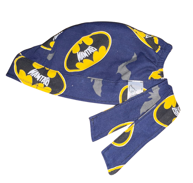 Gorro Quirúrgico Medico - Batman - AZUL MARINO)