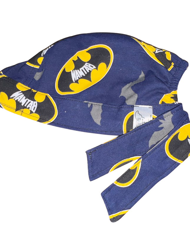 Gorro Quirúrgico Medico - Batman - AZUL MARINO)