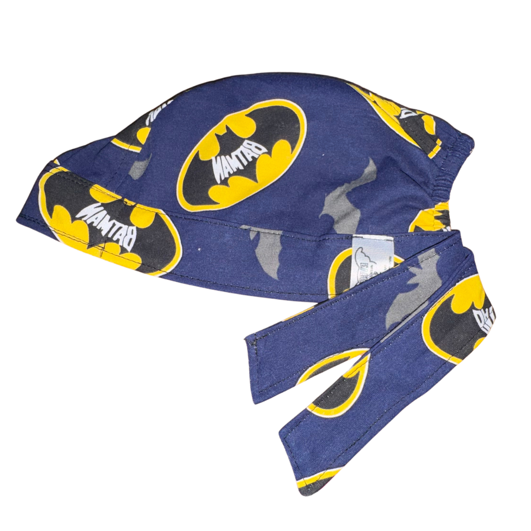 Gorro Quirúrgico Medico - Batman - AZUL MARINO)