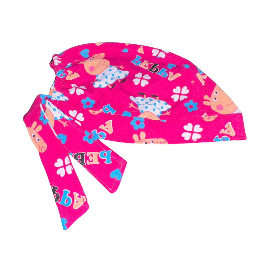 Gorro Medico Quirúrgico Peppa Pig Caricatura Pedia Enfermeri Rosa Unitalla