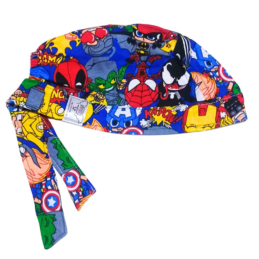 Gorro Medico Quirúrgico SUPER HEROES