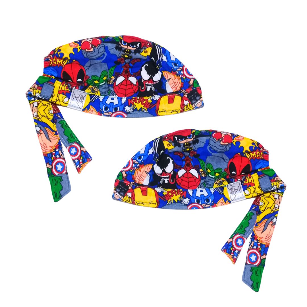 Gorro Medico Quirúrgico SUPER HEROES