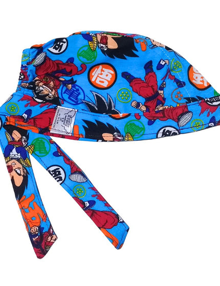Gorro Medico Quirúrgico dragon azul