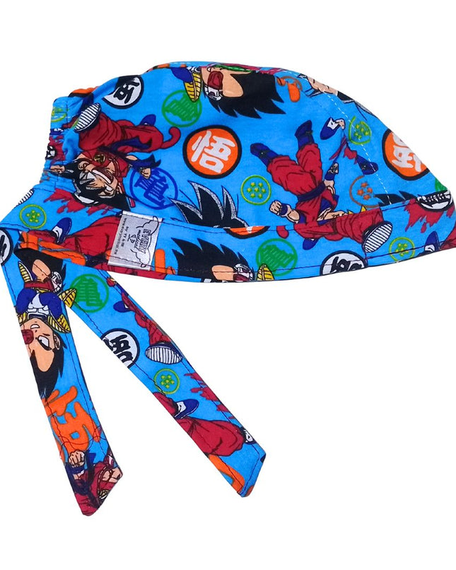 Gorro Medico Quirúrgico dragon azul