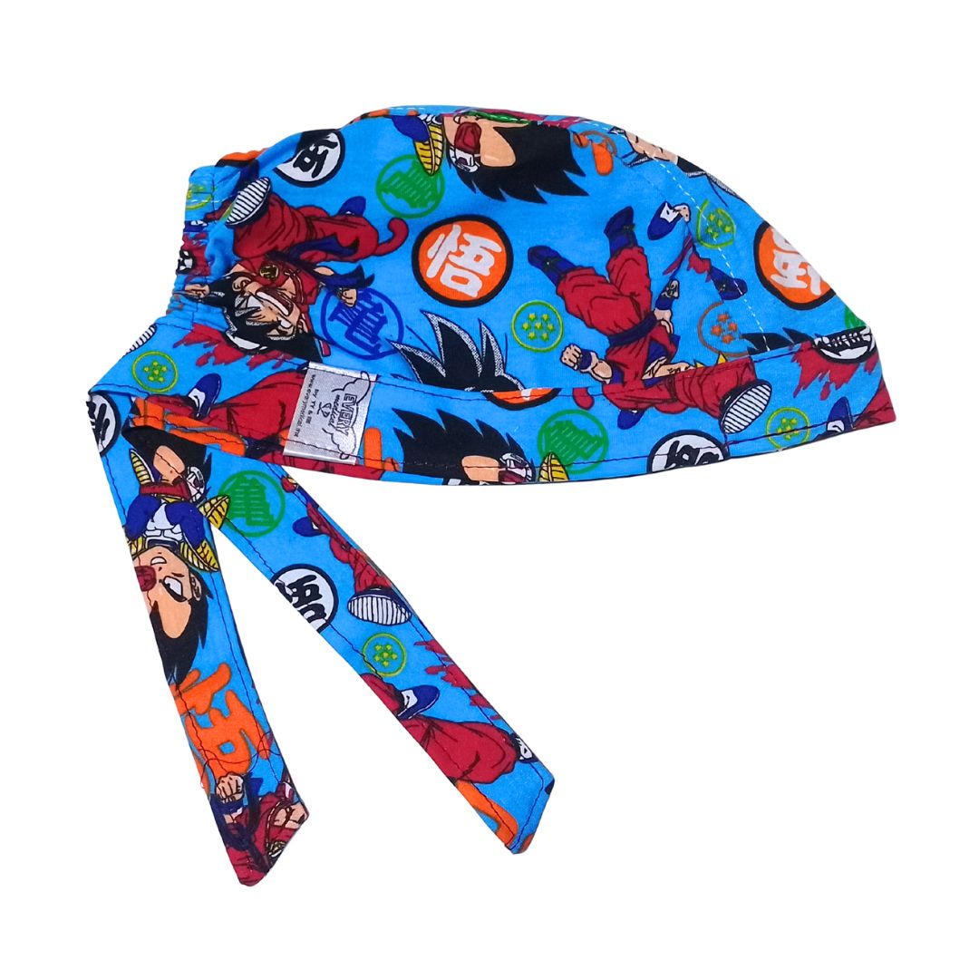 Gorro Medico Quirúrgico dragon azul