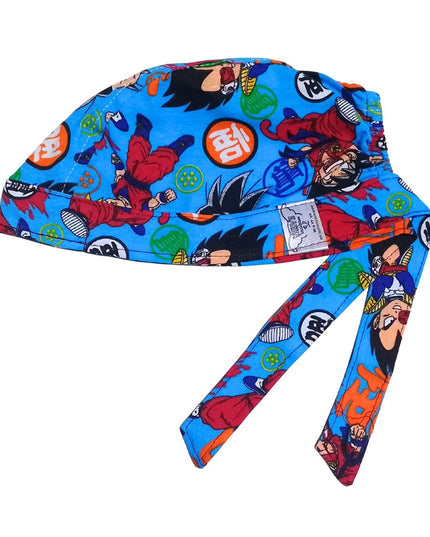Gorro Medico Quirúrgico dragon azul