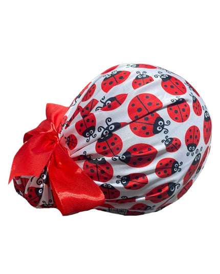 Gorro Medico Quirúrgico - Catarina - Listón - Rojo