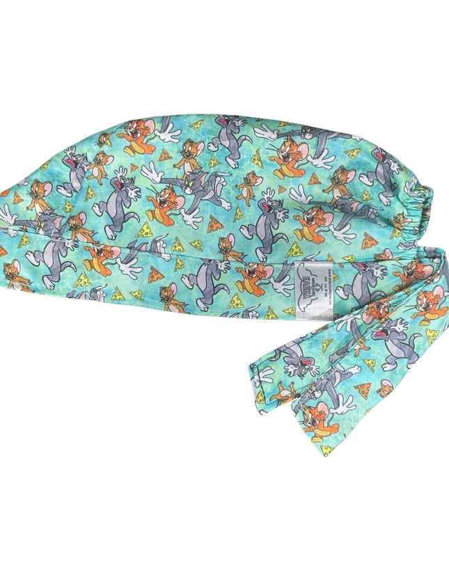 Gorro Medico Quirúrgico - Tom Y Jerry - Gato Y Ratón