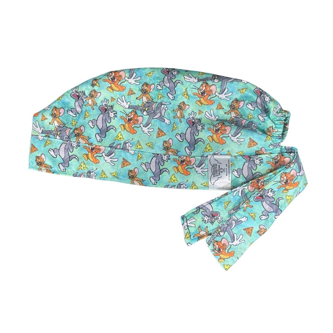 Gorro Medico Quirúrgico - Tom Y Jerry - Gato Y Ratón