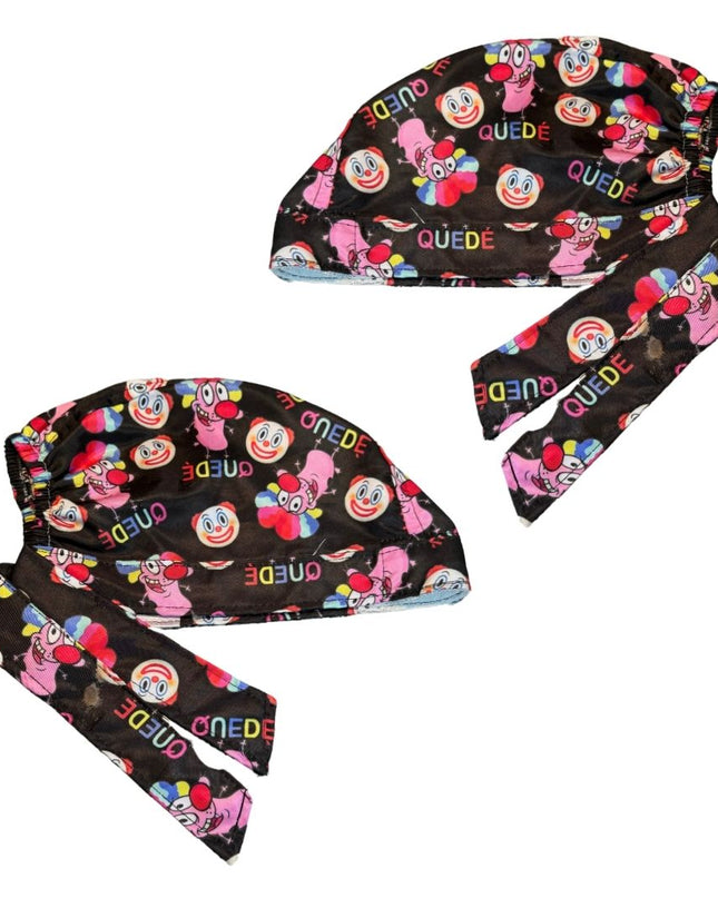 Gorro Quirúrgico - Coraje El Perro Cobarde - Payaso - Antifluido