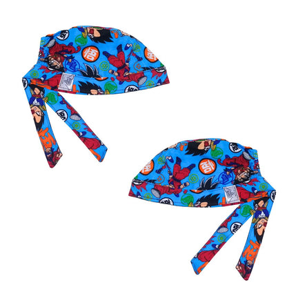 Gorro Medico Quirúrgico dragon azul