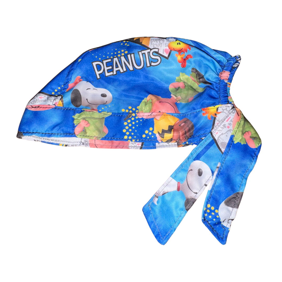 Gorro Quirúrgico Medico Snoopy 1 Antifluidos-antisudor - azul 2