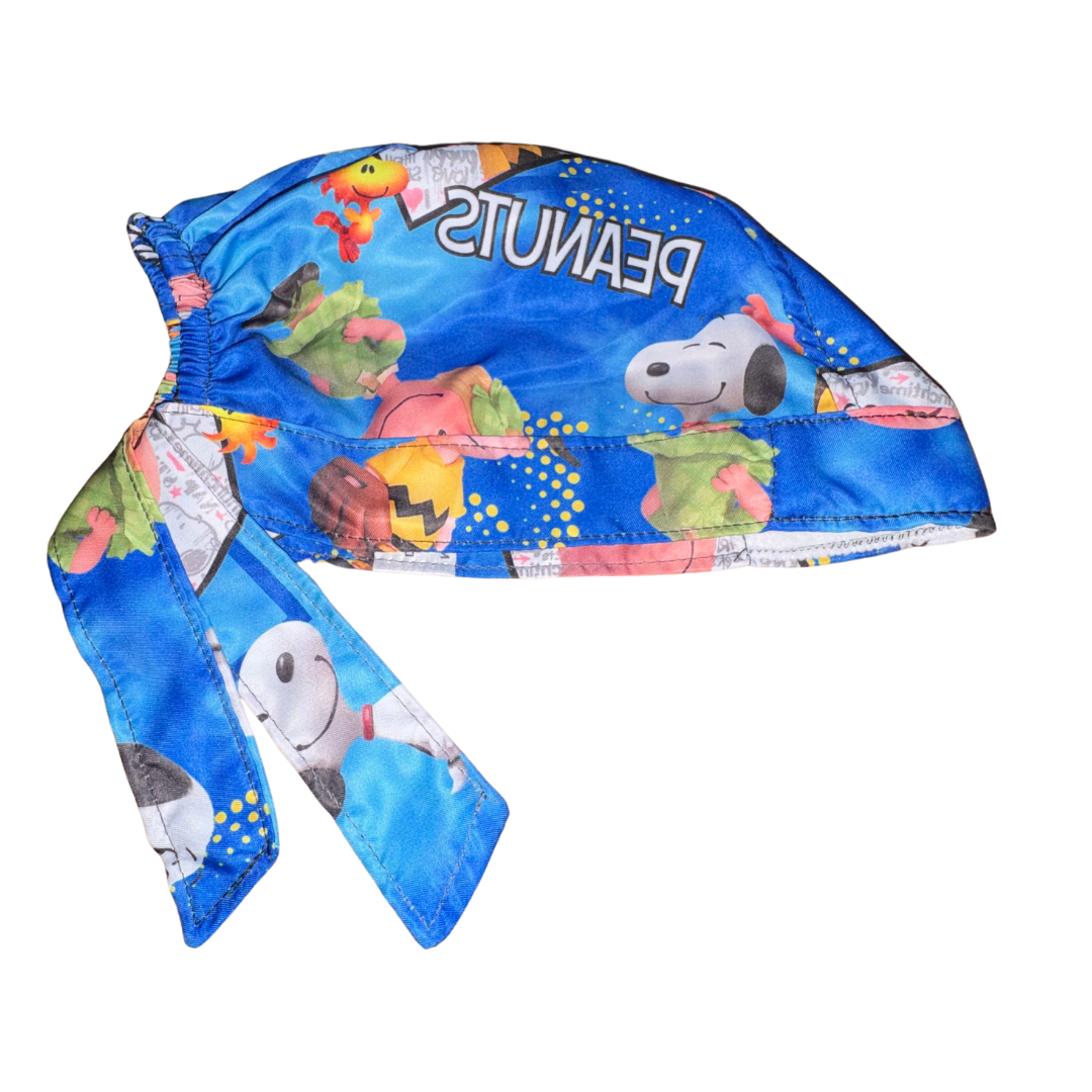Gorro Quirúrgico Medico Snoopy 1 Antifluidos-antisudor - azul 2