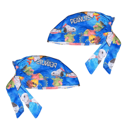 Gorro Quirúrgico Medico Snoopy 1 Antifluidos-antisudor - azul 2