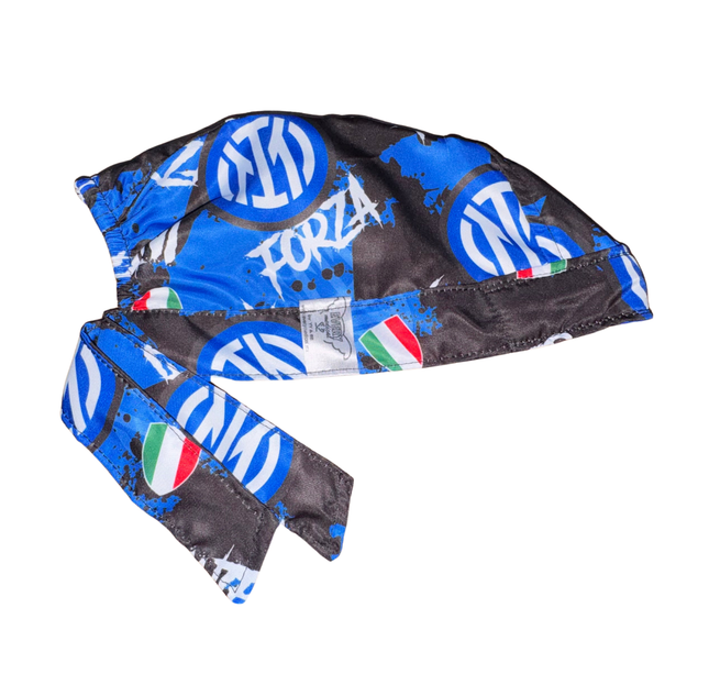 Gorro Medico Quirúrgico Futbool Inter De Milan Forza Azul Unitalla
