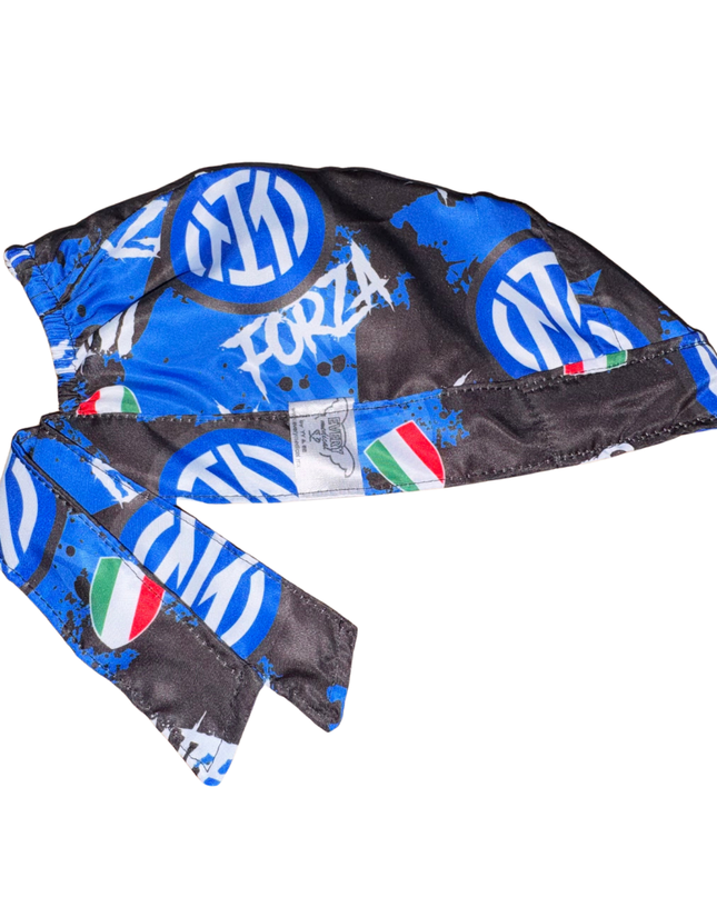 Gorro Medico Quirúrgico Futbool Inter De Milan Forza Azul Unitalla
