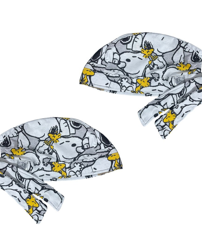 Gorro Medico Quirúrgico - Snoopy - Gris