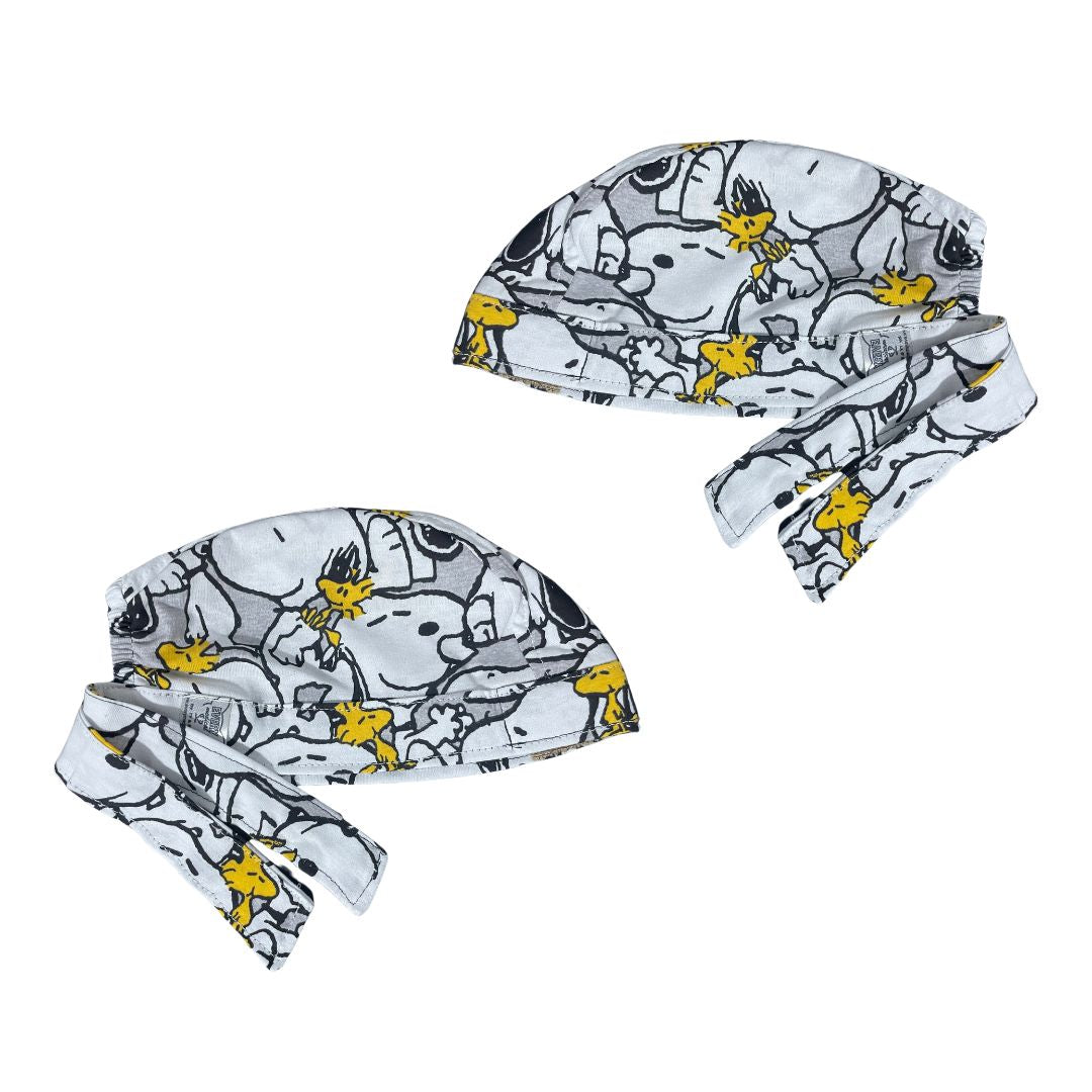 Gorro Medico Quirúrgico - Snoopy - Gris